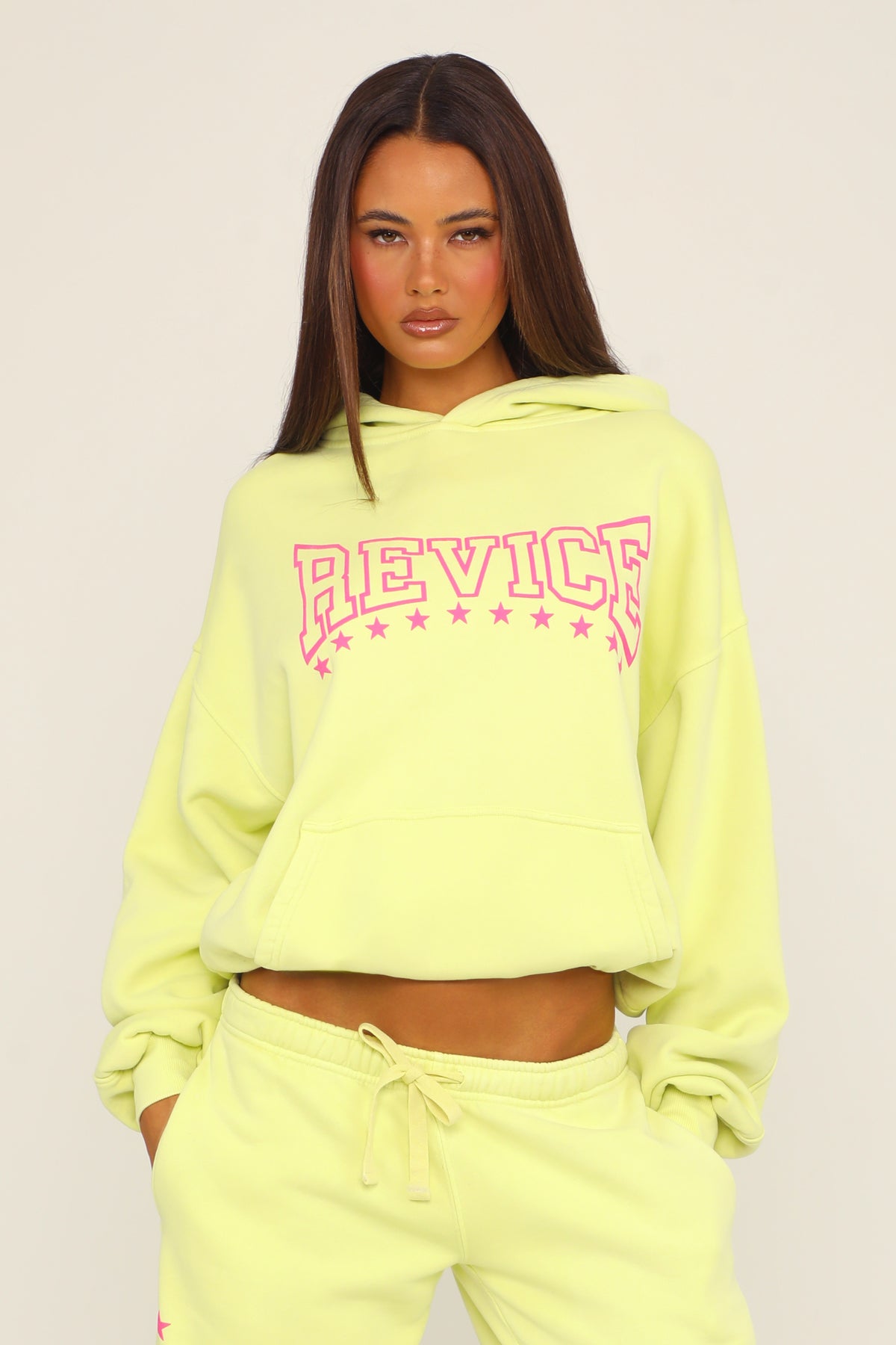 LAX HOODIE / STARDOM LIME
