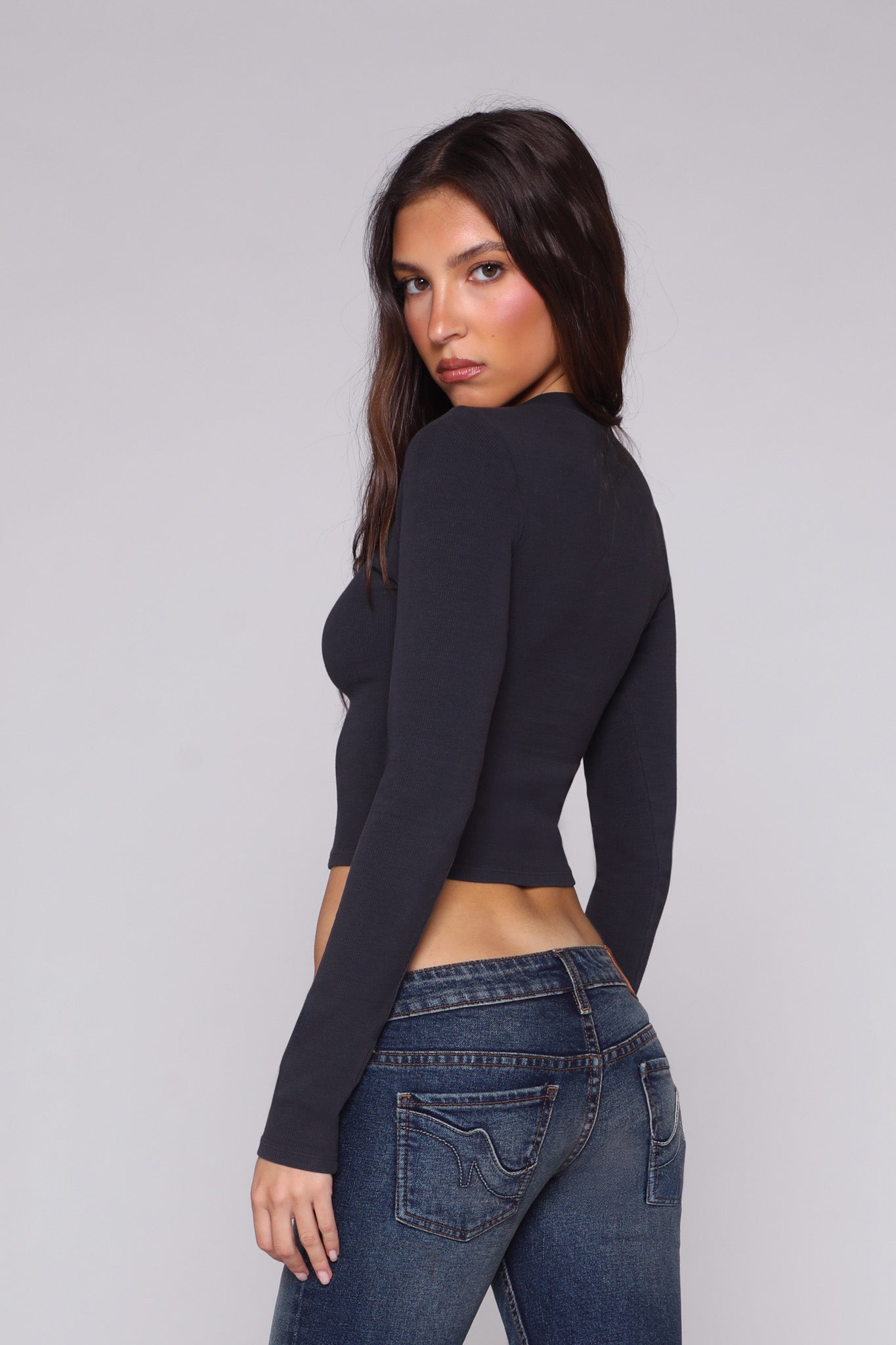 BROADWAY LONG SLEEVE / ALLURE STEEL