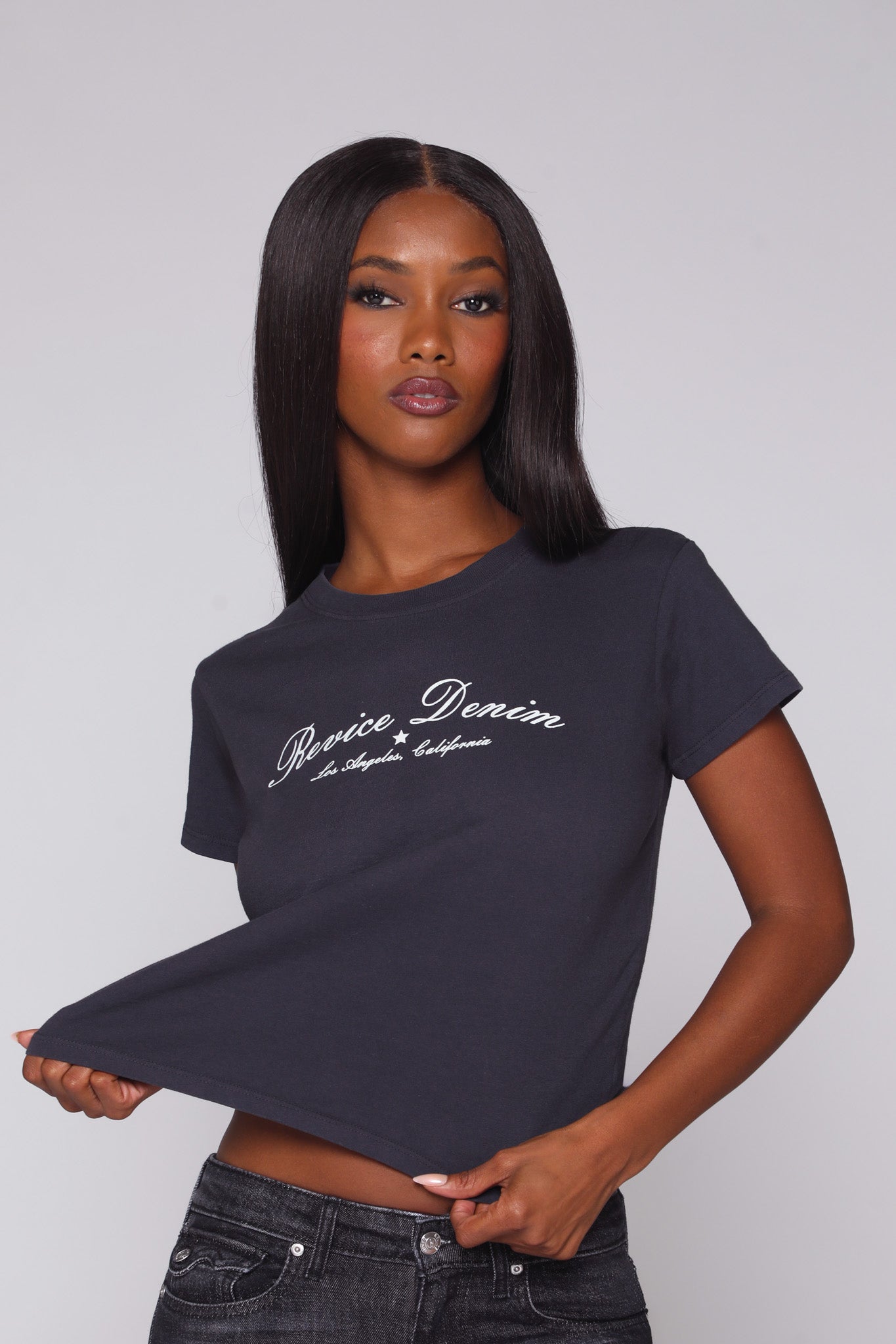 BRENTWOOD TEE / STEEL