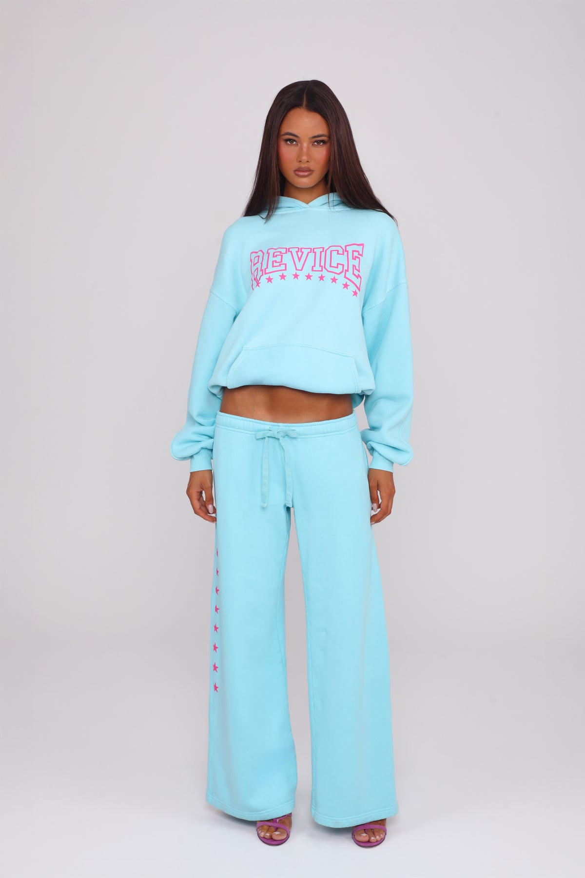 LAX SWEAT PANT / STARDOM AQUA