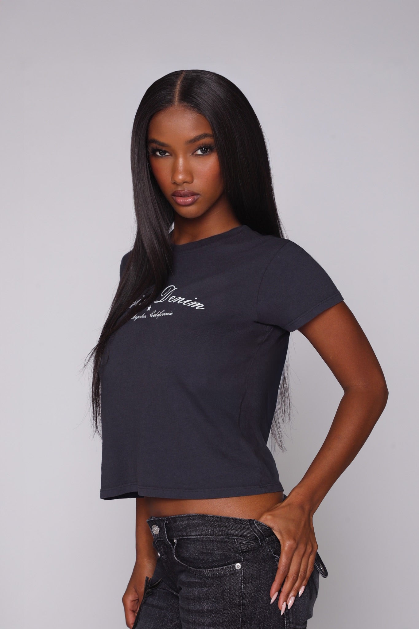 BRENTWOOD TEE / STEEL