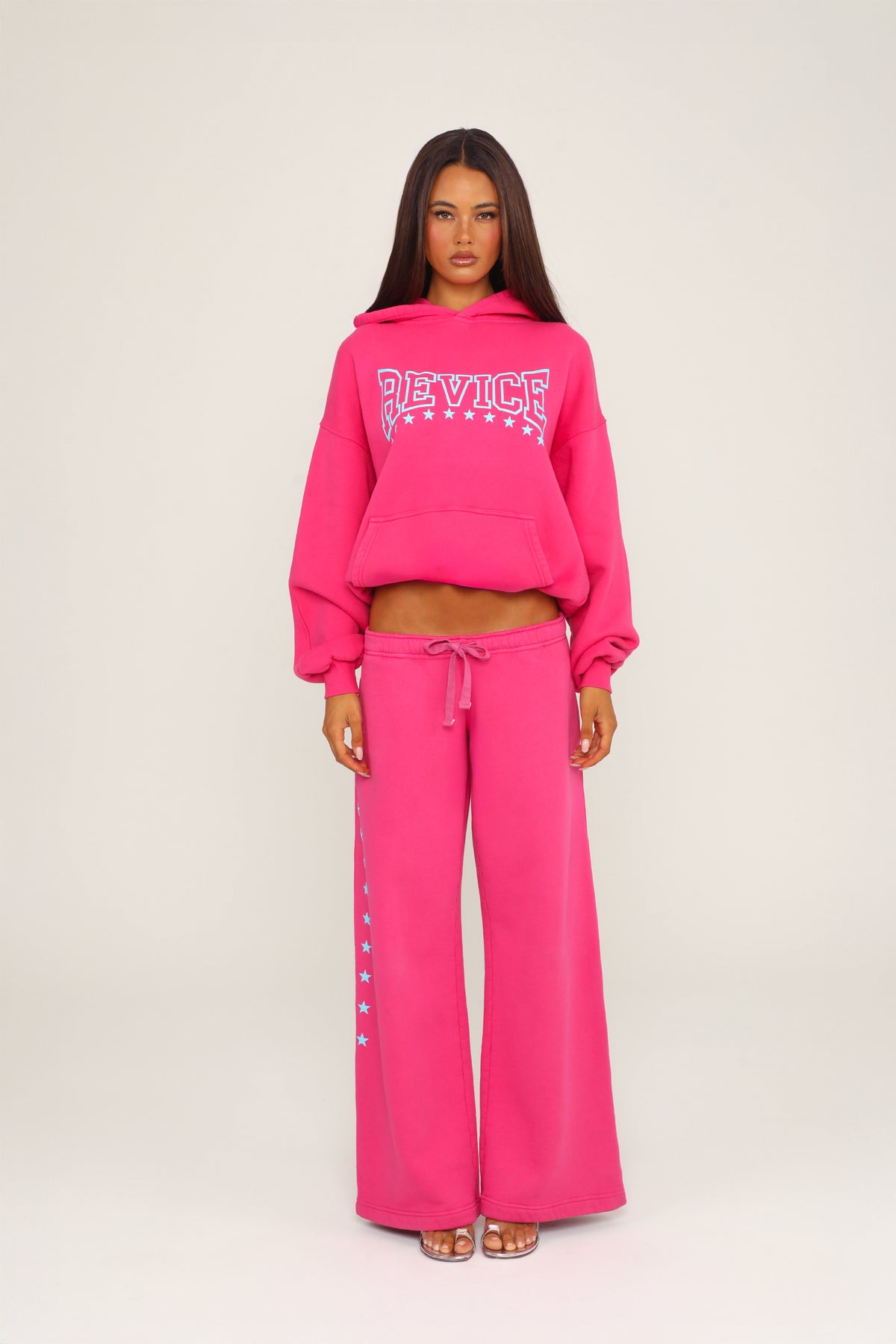 LAX SWEAT PANT / STARDOM HOT PINK