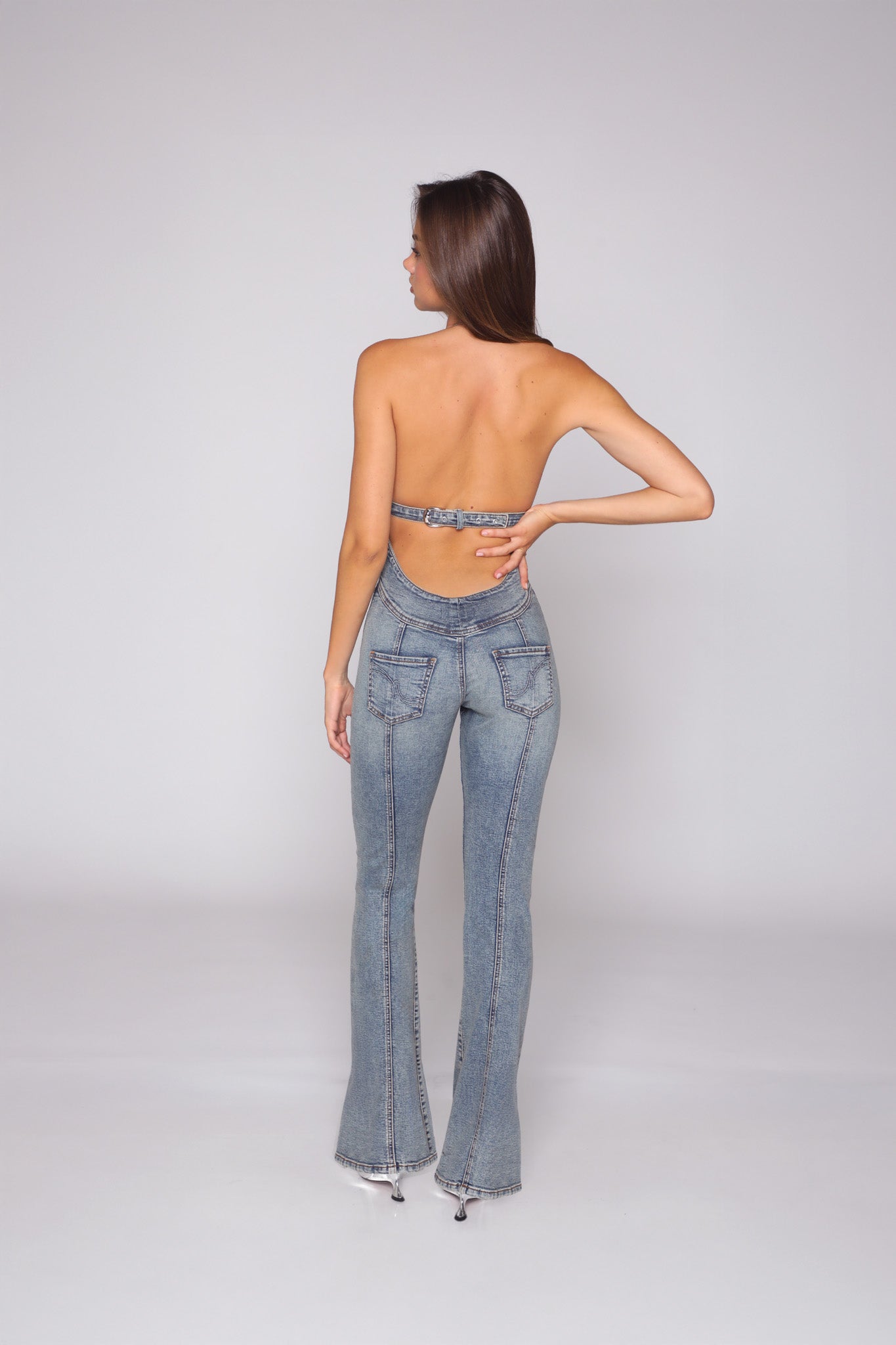 SWEETHEART JUMPSUIT / SUNSET BLVD